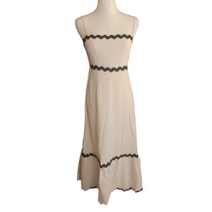 Black And Tan Summer Dress